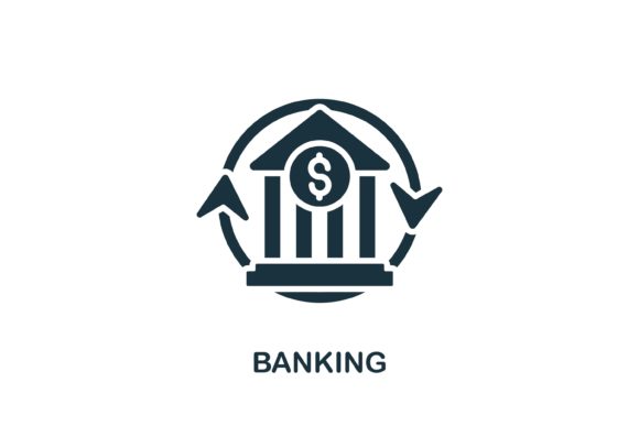 Banking Icon: Streamlining Visual Communication in Modern Design Workflows