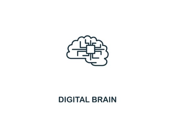Digital Brain: A Modern Design Asset for Creative Professionals