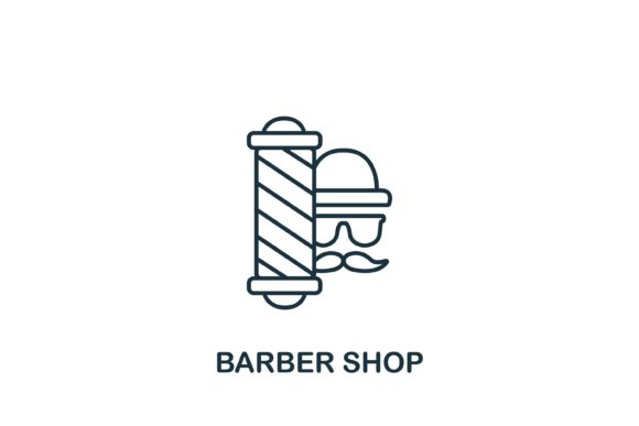 Understanding the Barber Shop Icon: A Versatile Design Element for Modern Use