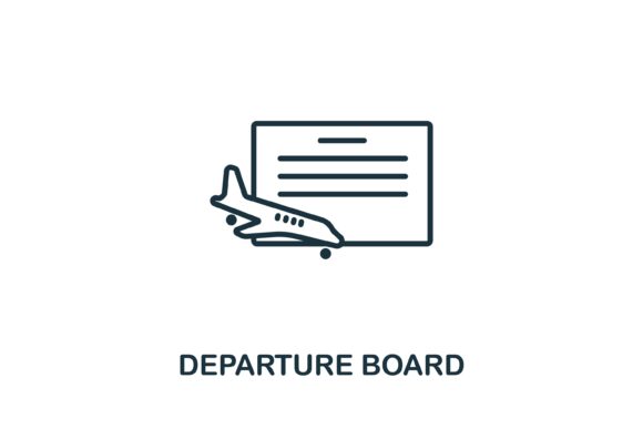 Understanding the Departure Board Icon: A Simple Symbol with Big Impact in Design and Communication